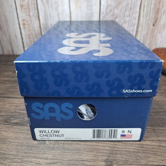 SAS Willow Chestnut Slip On Hook&Loop Tripad Comfort Shoes Women's Sz 9 N (VGC) - Picture 11 of 11